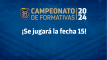 Campeonatos Nacionales de Categorías Formativas: ¡se jugará la fecha 15!